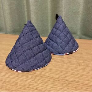 新品未使用　ハンドメイド　鍋つかみ　2個セット