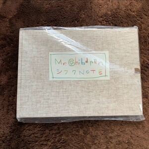 Mr.Children ミスチル　シフクノオト　グッズ　シフクNOTE