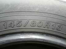 中古 ヨコハマ・エコスES31・145/80R13・19年・4本 タイヤ_画像4