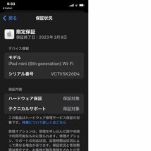 ipad mini6 WiFI 64GBスターライトMK7P3J/A starlight_画像5