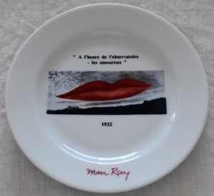 マン・レイ Man Ray 20cmプレート (未使用品)