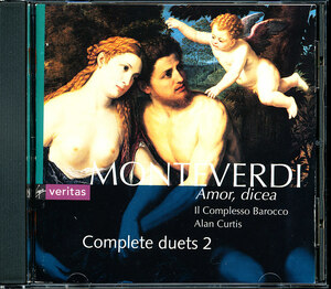 veritas カーティス/Alan Curtis - モンテヴェルディ：Amor, Dicea~Complete Duets Vol.2　4B00000I3VV