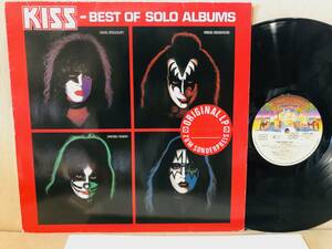 【即決 送無】 独orig盤 KISS SOLO BEST ジャケ：良好 盤：綺麗 ハイプステッカー付！