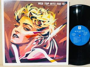 【即決送無】珍しいイラストマドンナ ジャケ！ Madonna 名曲 Open Your Heart 収録　1987 年　WEAプロモ盤　 ジャケ：良好 盤：綺麗