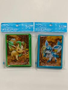 【未開封】ポケモンカードデッキシールド、リーフィアグレイシア