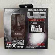 ケーパーツ(K-PARTS) LEDヘッドライトバルブ HB4 6500K KL-1002_画像1