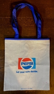  prompt decision! Pepsi [ canvas tote bag ]