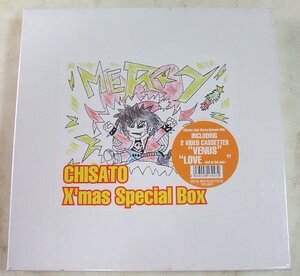 ■ 千聖 CHISATO ( ペニシリン PENICILLIN ) [ X'mas special box ] BOX-VHS ( LPサイズ ジャケット ) 新品 即決 ♪