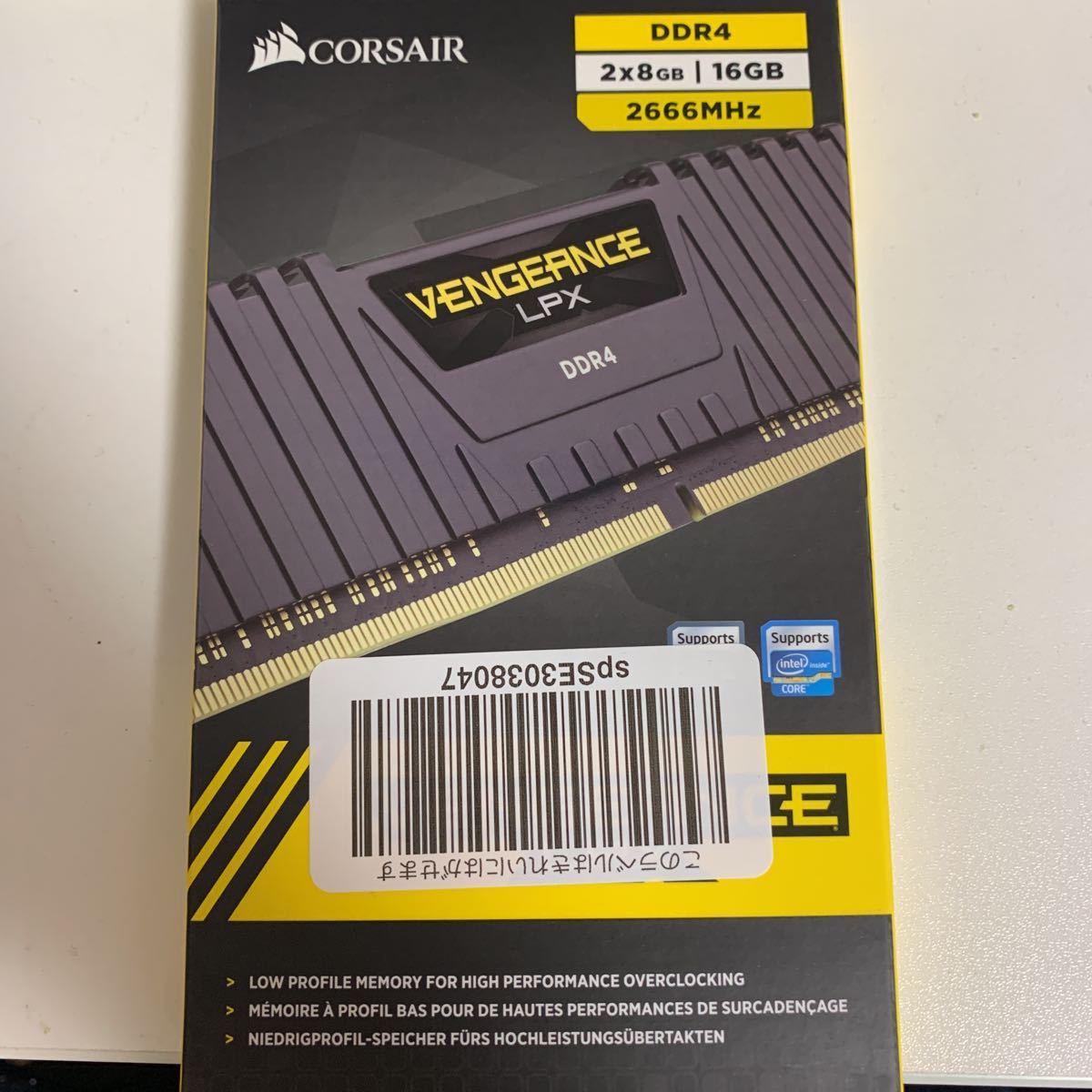 価格.com - Corsair CMK16GX4M2A2666C16 [DDR4 PC4-21300 8GB 2枚組 