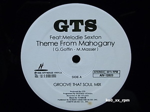 ★☆GTS「Theme From Mahogany (Groove That Soul Mix) / Bitter Sweet Samba (Groove That Soul Mix)」☆★