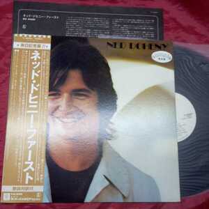 LP unused close record valuable name record *NED DOHENY *nedo*dohi knee * First * promo ( white label )