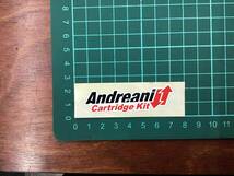 『Andreani Cartridge Kit』 ステッカー_画像2