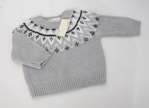  new goods #small world girl .... sweatshirt sweater 95 gray 