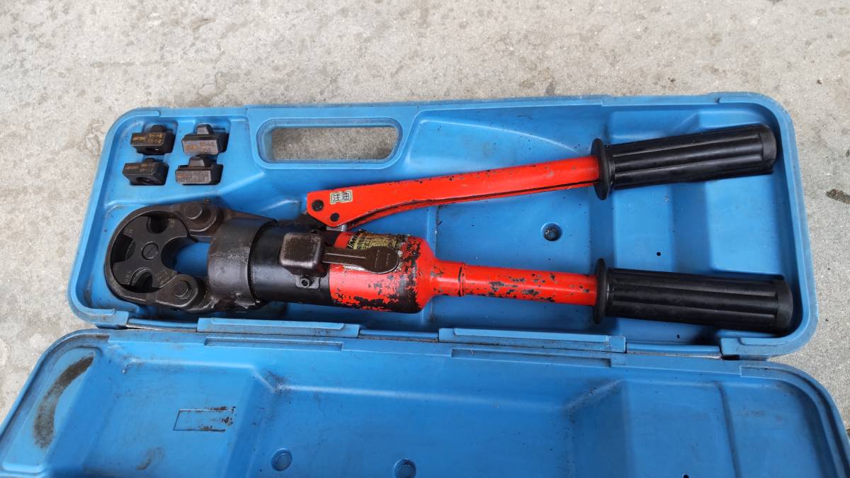 時間指定不可】 泉 手動油圧式工具標準ダイス付 EP-150A 泉 手動油圧式工具標準ダイス付 EP150A