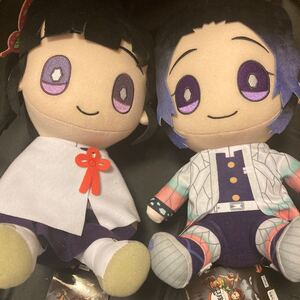 鬼滅の刃 フリュー BIGぬいぐるみ 胡蝶しのぶ 栗花落カナヲ 2点セット 新品 未使用