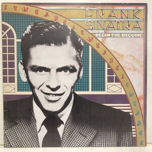 ●00即決VOCAL LP FRANK SINATRA フランク・シナトラ begin the beguine JP 25ap2357 帯無しライナー付き ライナーに軽い日焼け