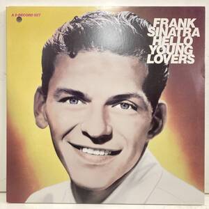 ●00即決VOCAL LP FRANK SINATRA フランク・シナトラ hello young lovers 2lp 米盤 c2x40897 87年盤 カバーにパンチホール 