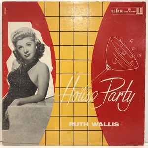 ●即決VOCAL LP Ruth Wallis / House Party 0004 米オリジナル Dg Mono ルース・ウォーリス