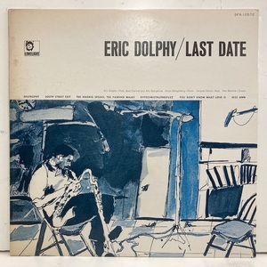 ●即決00LP ERIC DOLPHY エリック・ドルフィー last date JP sfx10572 帯無ライナー付き。 