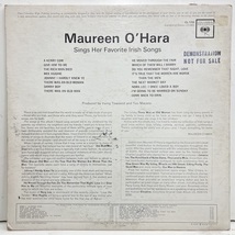 ●即決VOCAL LP Maureen O'Hara / sings Her Favorite Irish Songs 0084 米オリジナルPromo 6eye Mono モーリン・オハラ_画像4