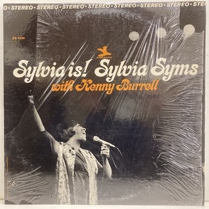 ●即決VOCAL LP Sylvia Syms / Sylvia is 0130 米オリジナル、Trident Vangelder刻印 KENNY BURRELL シュリンク