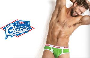 aussieBum Classic Original Lime Green Brief（ライムグリーン）【XSサイズ】1枚