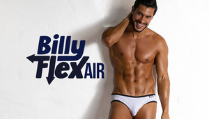 aussieBum Billy Flex Air White Brief( white )[XS size ]1 sheets 