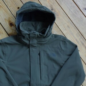 USA古着 ノースフェイス The North Face マウンテンパーカー メンズ Sサイズ GORE-TEX 防水透湿素材 フード収納可能 アウトドア ギア J1938