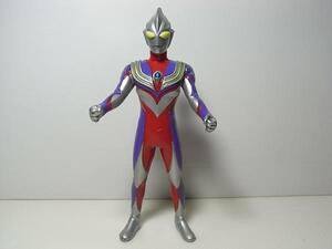 1996年　ミニ　フィギュア　ソフビ　ウルトラマンティガ　高さ12.5cm　円谷プロ　バンダイ　BANDAI