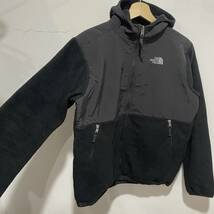 送料無料☆THE NORTH FACE☆ザノースフェイス☆デナリタイプフード付きフリース☆ボーイズXL☆ストリート☆黒☆ポーラテック☆H9ｂ_画像4