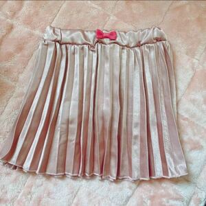 エニィファム　プリーツスカート　ピンク　パンツ付き　90 ベビー　キッズ　子供服
