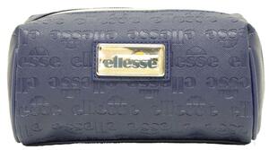 【ellesse◇エレッセ】型押しロゴボックスポーチ 小物入れ★ネイビー★新品