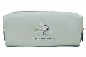 SNOOPY スヌーピー ポーチ チャーリーブラウン ウッドストック デイジー ステーショナリー 合皮★新品【ネコポス発送（全国一律 220円 税込