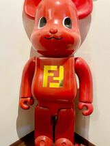 【非売品】引き取り限定 BE@RBRICK ベアブリック FENDI 2000% MEDICOM TOY フェンディ kaws 1000% 400%_画像1