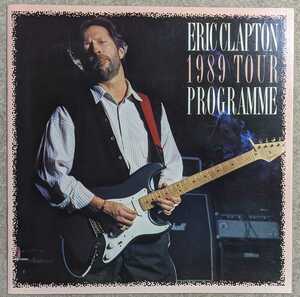 Eric Clapton-1989 Tour Programme★英国RAH公演プログラム