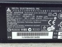 P-934 DELTA 製 SADP-65KB C 仕様　19V 3.42A ノートPC用ACアダプター　即決品_画像8