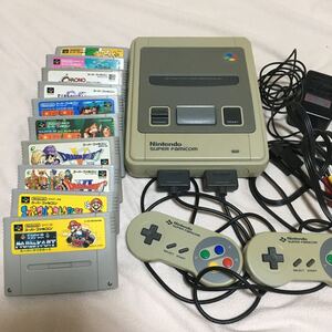 スーパーファミコン本体とソフトのセット
