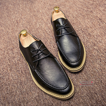 新品★ビジネスシューズ メンズ 軽量 紳士靴 通勤 結婚式 【ブラック、ブラウン選択可】25.5cm_画像5
