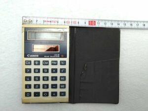 Canon calculator LS-31 folding pocket size digital solar type (22_10201_4)
