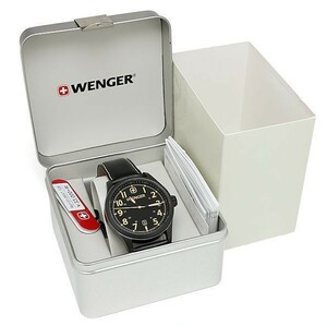  Wenger tera graph 01.0541.105 black men's WENGER wristwatch 