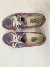 VANS AUTHENTIC タイダイ柄　サイズ6H（24.5cm相当）オーセンティック　skater サーフ_画像1