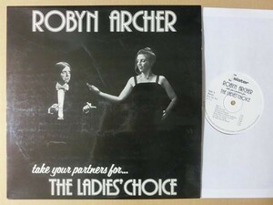 試聴 コミカル キャバレースウィング 他 豪州 ジャズ ボーカルジャズ Robyn Archer Take Your Partners For LP オルガンバー サバービア