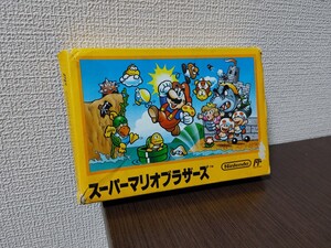 ファミコンソフト スーパーマリオブラザーズ 箱と説明書（破損）付き