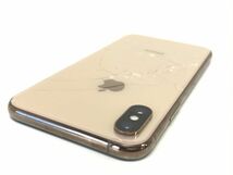 θ【Dランク/ジャンク品】Apple au 【SIMロック解除済み】 iPhone XS 256GB ゴールド MTE22J/A 〇判定 アップル 本体のみ S35372754603_画像3