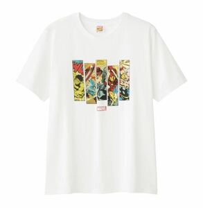 ◇ GU / ジーユー マーベル / アベンジャーズ Tシャツ ホワイト《 L 》 ◎新品◎