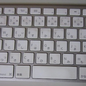 2514 ジャンク Apple純正 USB日本語キーボード テンキー付き アルミニウム A1243 部品取りにの画像3