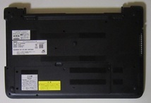 2181 NEC LaVie NS150/A PC-NS150AAW 筐体 パームレスト トラックパッド クリックボタン ボトムケース_画像2