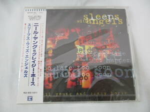 未開封 1994年 ニール・ヤング ＆クレイジー・ホース スリープス・ウィズ・エンジェルズ WPCR-83 日本盤 解説・歌詞・対訳付き