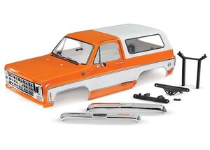 TRAXXAS#トラクサス　TRX-4対応　 Body, Chevrolet Blazer (1979), complete (orange) ボディ、シボレーブレイザー（1979）MODEL# 8130X