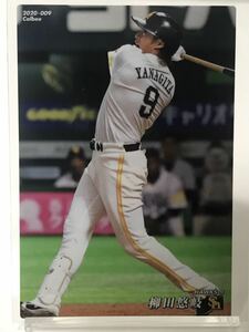 柳田悠岐　009 カルビー　プロ野球チップス　2020 ノーマルカード　ソフトバンクホークス